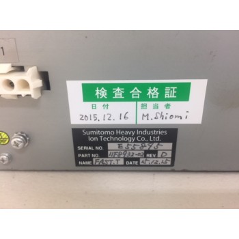 Sumitomo 11F8932-02 Electrostatic Clamp Controller